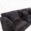 112" Modern Chenille Oversized L Shaped Sectional Sofa with Moveable Ottoman-37068666-37068656-37068658