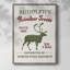 «Christmas Farm Sign Collection», reproduction encadrée en bois massif-1162482795