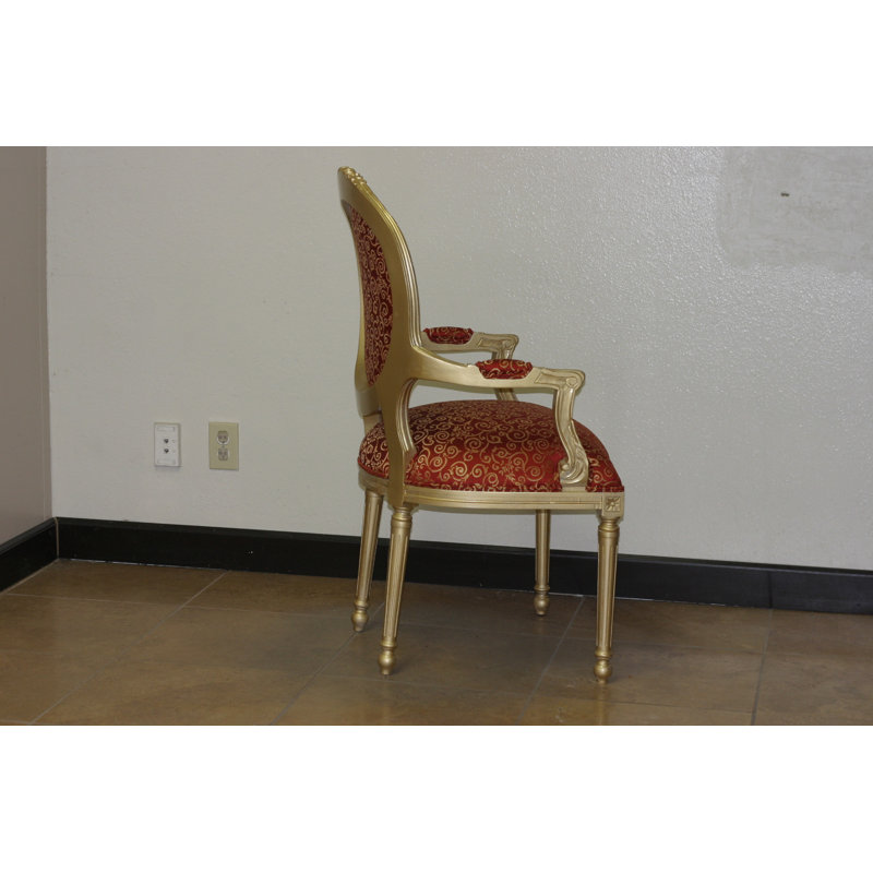 Fauteuil rembourré blanc cassé Gelantipy