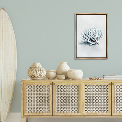 Cadre flottant Subtile Staghorn Coral, design par Ramona Murdock