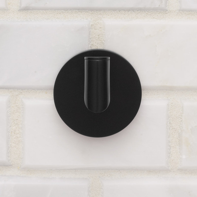 Neo Wall Mounted Robe Hook, Matte Black