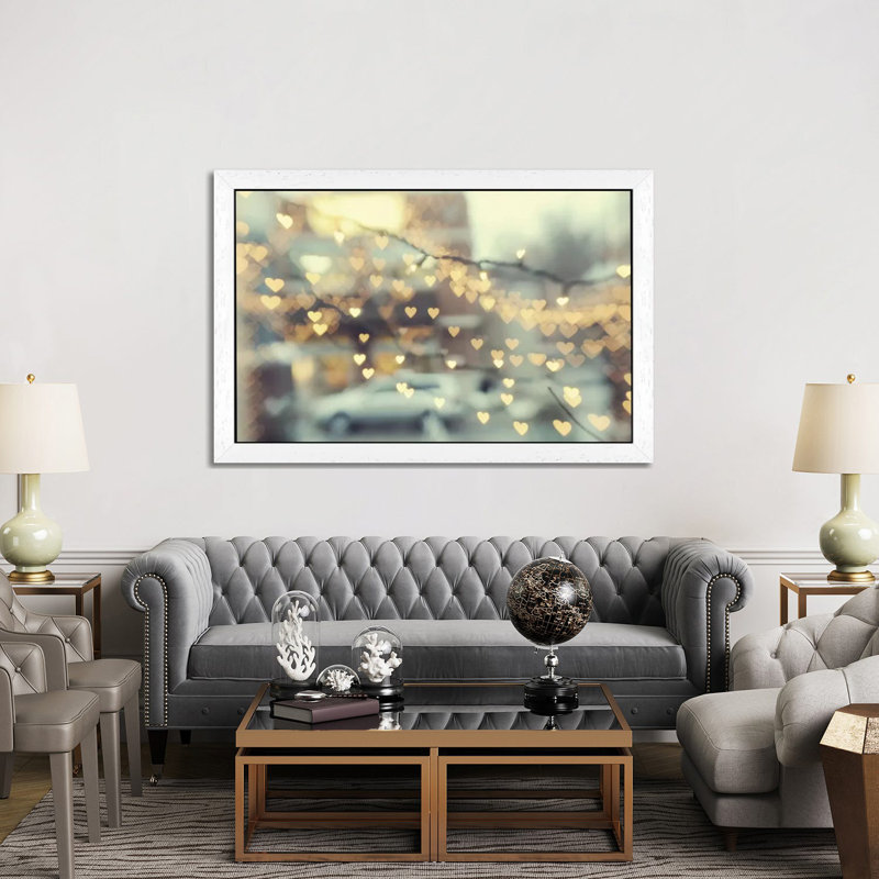 Holding Onto Love by Chelsea Victoria - Floater Frame Print on Canvas, 101.6 cm H x 66.04 cm W, White