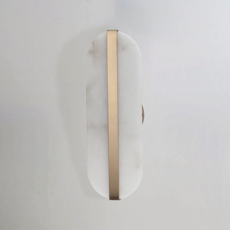 Stonewall 1 - Light LED Armed Sconce