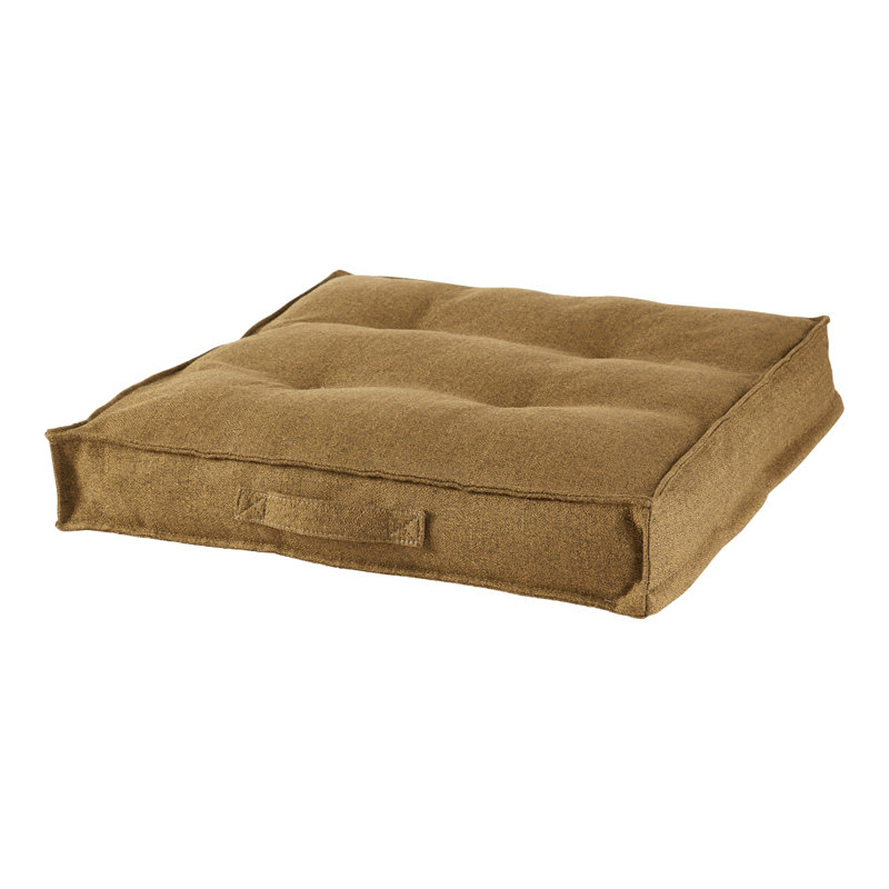 Polyester Floor Pillow, 6" H x 40" W, Moss