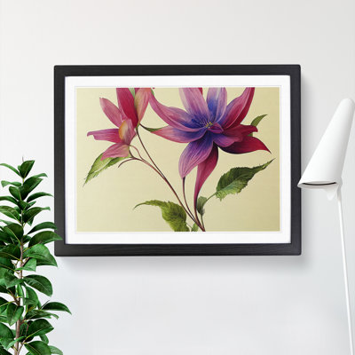 Imaginative Flowers - Single Picture Frame Painting