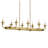 Vetivene 8 - Light Dimmable Linear Chandelier
