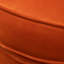 s Fauteuil rotatif en velours orange - Confortable et moderne-1081875767
