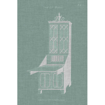 Bureau et bibliothèque Hepple Blanc IV