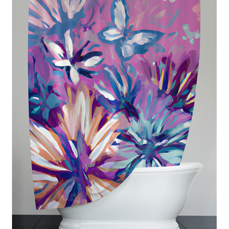 Rideau de douche Daanyaal, H 72 po x l 70 po