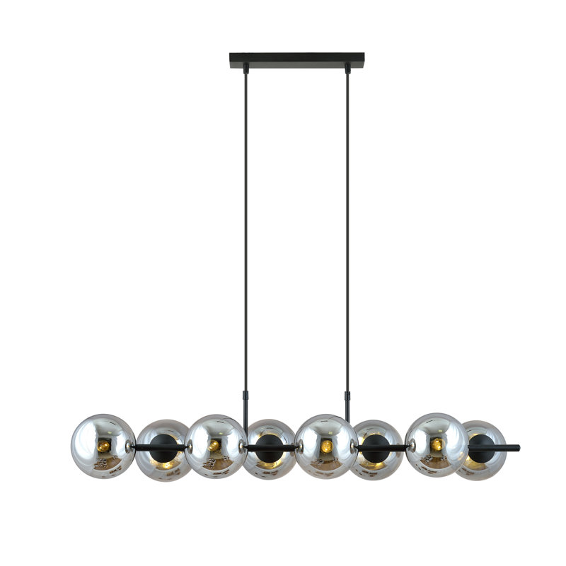 Akper 8 - Light Kitchen Island Pendant, Graphite