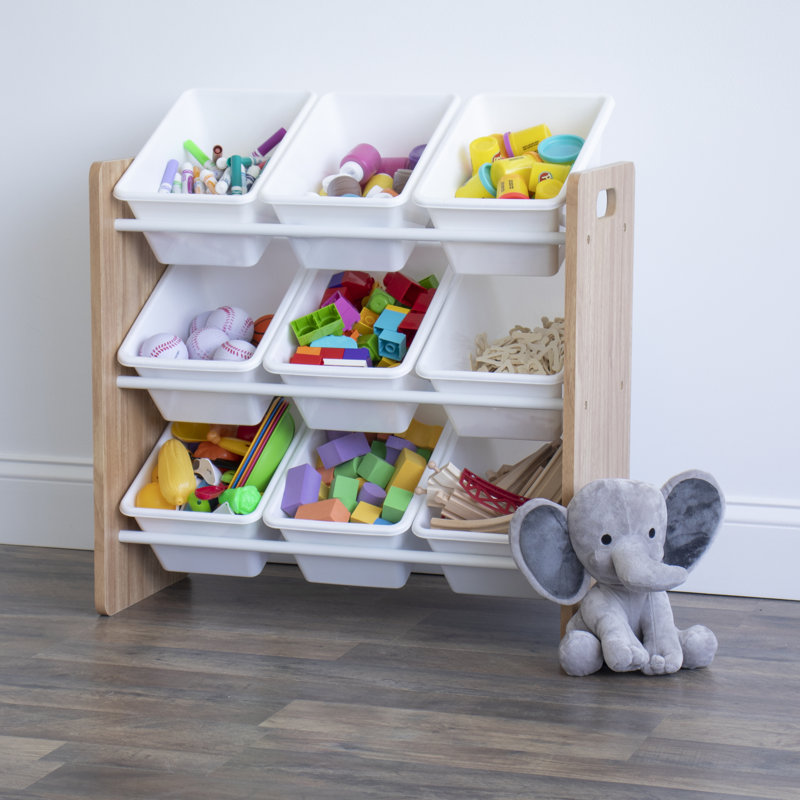 Nael Isabelle & Max™ Toy Organizer, Brown/White
