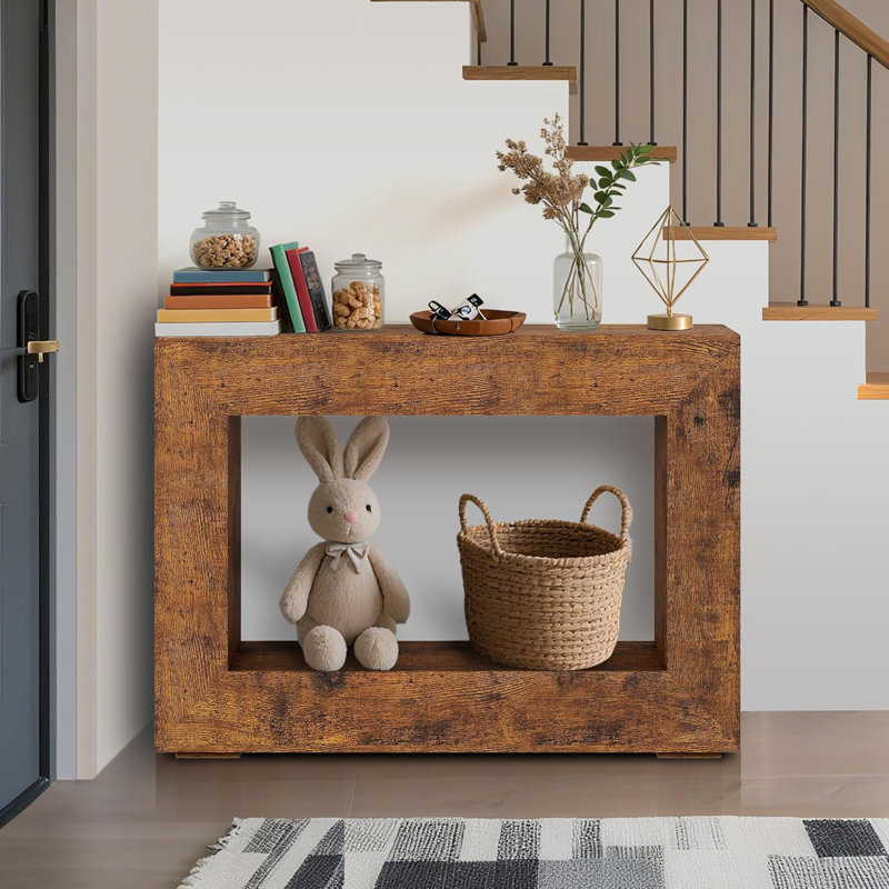 120cm Console Table, Brown