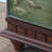 Green Solid Wood Shoe Storage Bench