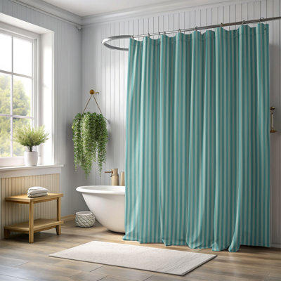 Rideau de douche standard 1 pièce Retro Fall Hues