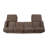 Spacious Sectionals, 98.8 Inch Corduroy Modern U Shaped Sofa For Home