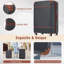 Ensemble de 3 valises à roulettes Hardshell avec valise TSA-134476655