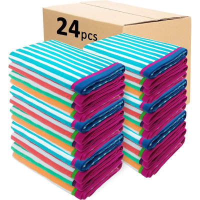 Ensemble de 24 pièces de chambre d'amis en coton Lattimer