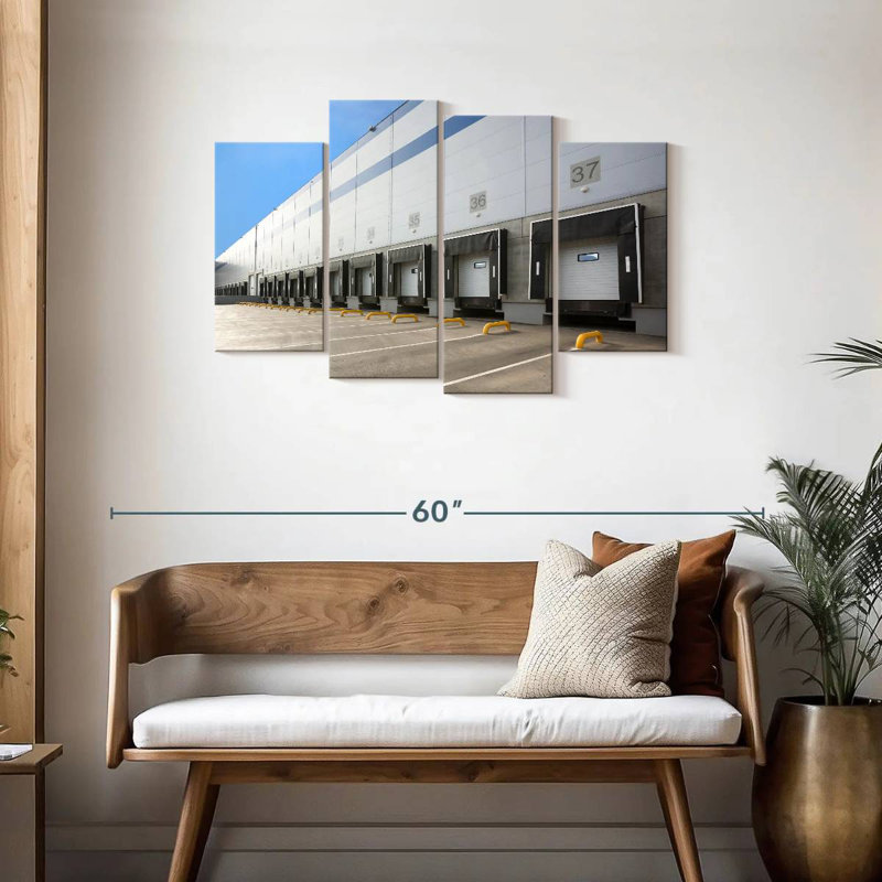 Loading Dock, 27" H x 43" W