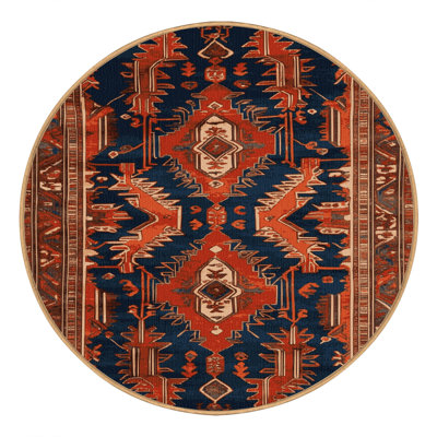 Tapis brun lavable à la machine