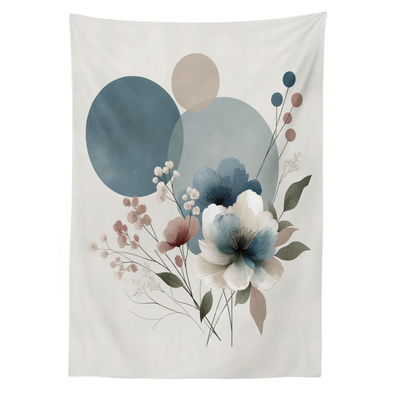 Drucill Rectangle No Pattern Microfiber Tablecloth, 84" Rectangle