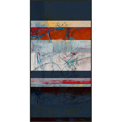 Inner Terrain 1 Framed Painting Canvas