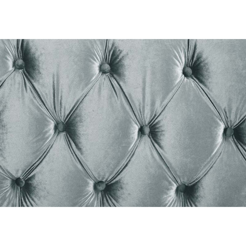 Canapé modulaire Colin en velours bleu clair