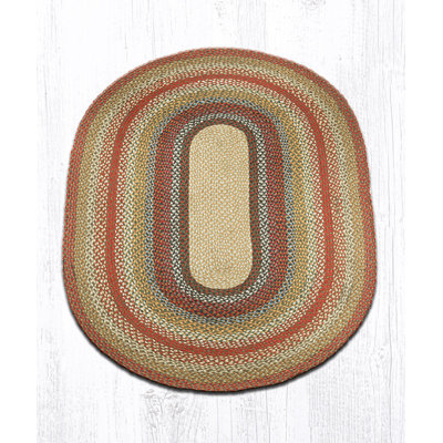  Eco-Conscious Oval Hand-Braided Jute Rugs