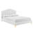 Olivia Queen Performance Velvet Platform Bed-197445358