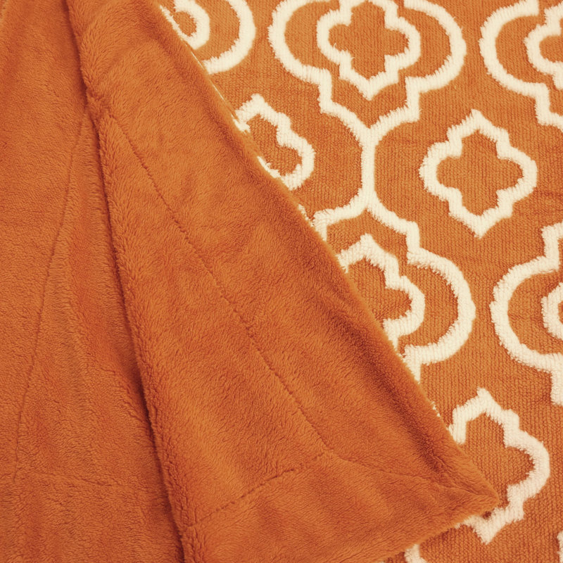 Throw Blanket, Burnt Orange