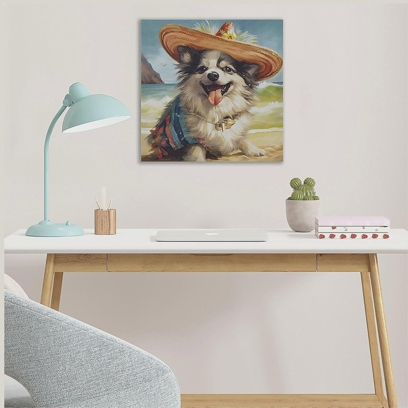 Chihuahua, art mural sur toile