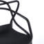 Chaise en plastique 4 pièces noir-848473184