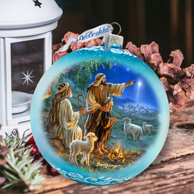 Grand ornement boule en verre Designocracy