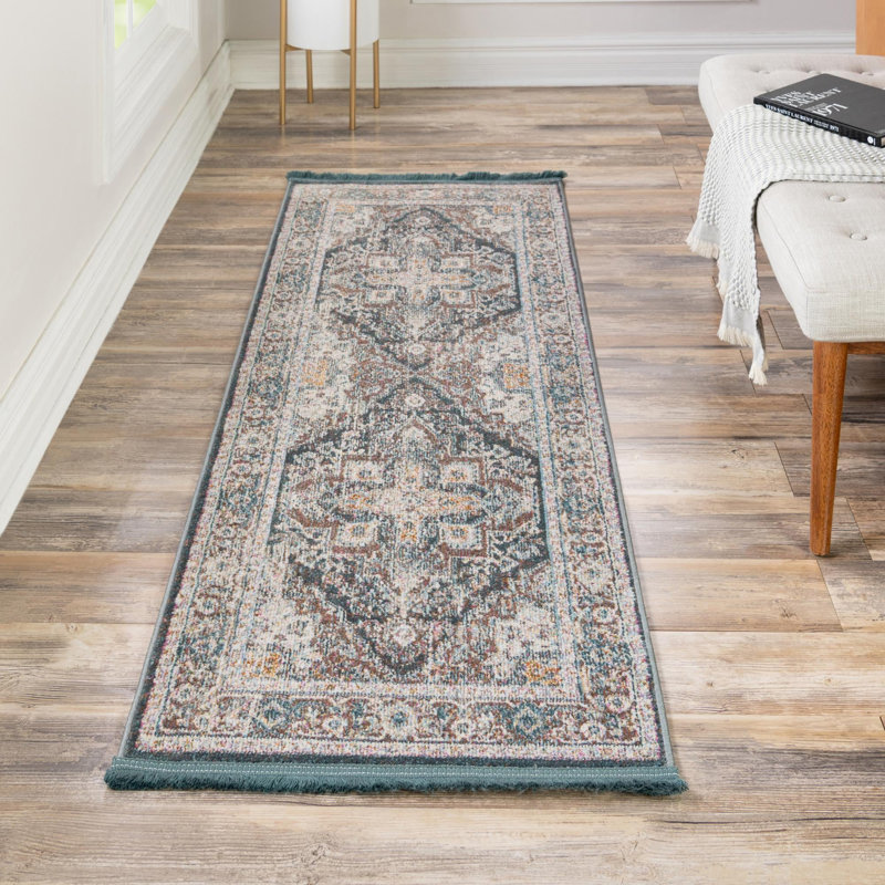 Moroccan Indoor Rug, Runner 2' x 8'
