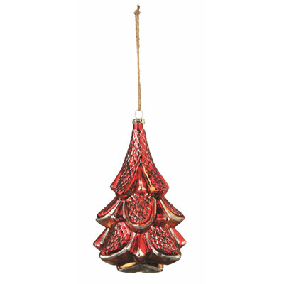 Ornement en forme d'arbre de Noël Wintersong