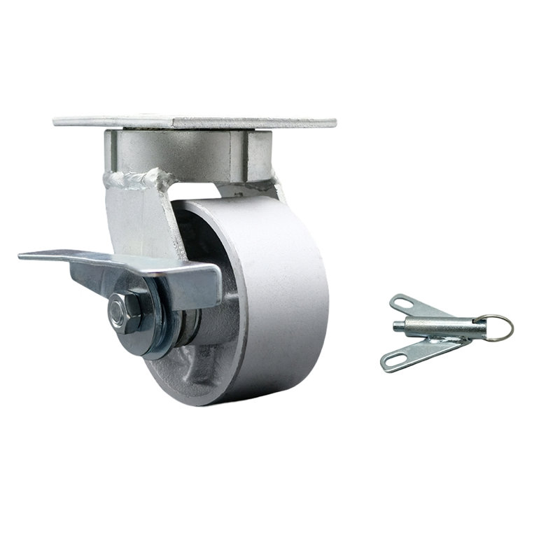 Kingpinless Semi Swivel Caster