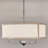 6 - Light Dimmable Drum Chandelier-70048062