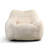 Compression Large Velvet Fabric Heart-Shaped Bean Bag Chair-1208658377