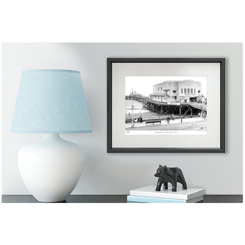 Sandown, The Pier C1951 - Single Picture Frame Print, 28cm H x 36cm W x 2.3cm D