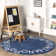 Tapis en coton Valonia Alphabet
