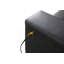 Canapé capitonné avec lumières DEL, chargeur USB, console de rangement, porte-gobelets, canapé confortable