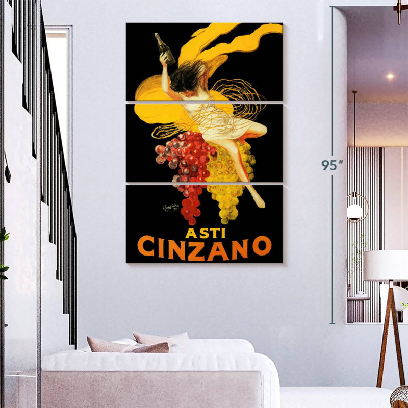 Yarlin Asti Cinzano, 74" H x 48" W