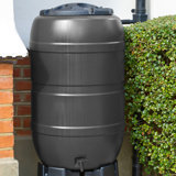 Dakota Fields Plastic Rain Barrel and Hose