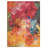 Velva Abstract Orange/Pink/Blue Area Rug-429963972