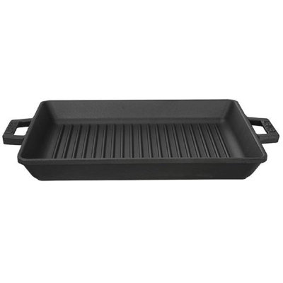 10.59'' Enameled Cast Iron Grill Pan / Griddle Set