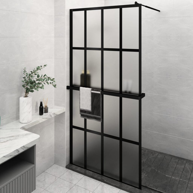 W 76.8'' H Framed Rectangle Shower Enclosure