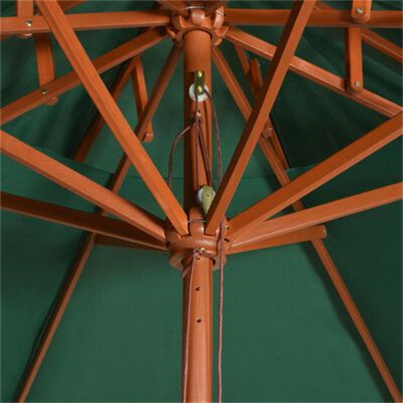 Troutville 270cm Market Parasol, Green