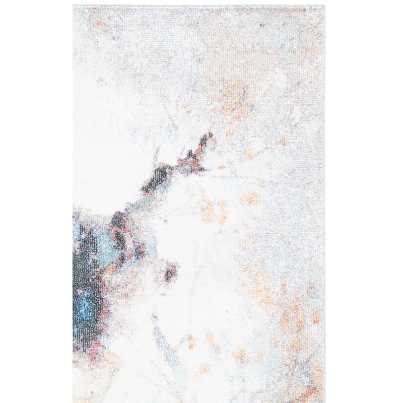 Anaston Performance Abstract Rug, Runner 2'2" x 8'