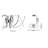 12-Light Chrome Aluminum LED Chandelier With Diffusers-29552773