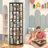 Fortis 54"H x 15.8"W x 15.8"D Rotating Bookcase, Coner bookshelf-925290592-933582473