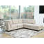 Canapé modulaire réversible de 96 po de largeur avec repose-pieds Lonon-38451396
